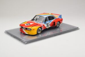 BMW 3.0 CSL Art Car Alexander Calder #51 H. Poulain / S. Posey / J. Guichet 24 Hours of Le Mans 1975 Minichamps 1:18 80430150