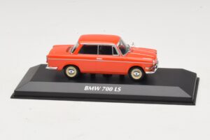 BMW 700 LS Piros Maxichamps 1:43 940023701 Fém