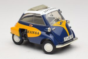 BMW Isetta 250 Lufthansa Revell 1:18 08926 Fém – 6. kép a 8-ből