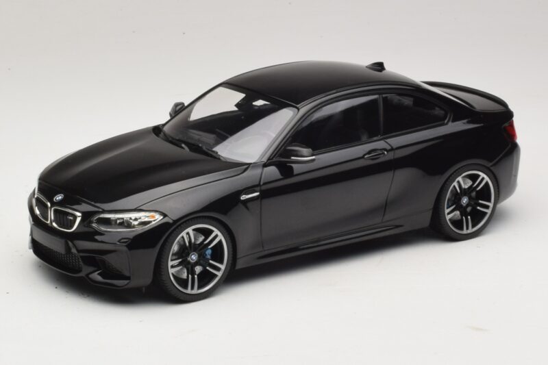 BMW M2 F87 Fekete Metál Minichamps 1:18 155026100 Fém