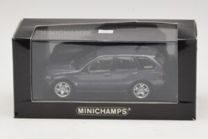 BMW X5 E53 4.4i Szürke Metál Csere Doboz Minichamps 1:43 80420393166-R1 Diecast – 5. kép a 5-ből