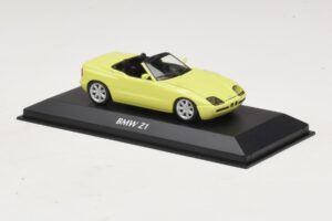 BMW Z1 E30 Sárga Maxichamps 1:43 940020100 Fém – 3. kép a 5-ből