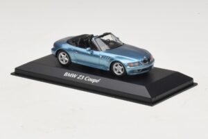 BMW Z3 Kék Maxichamps 1:43 940024331 Fém – 3. kép a 5-ből