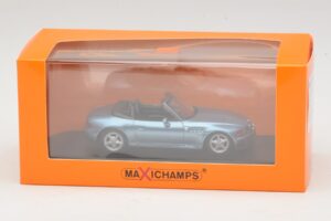 BMW Z3 Kék Maxichamps 1:43 940024331 Fém – 5. kép a 5-ből