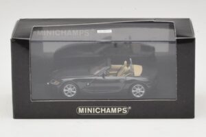 BMW Z4 E85 Fekete Metál Csere Doboz Minichamps 1:43 80420144055-R1 Diecast – 5. kép a 5-ből
