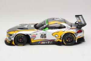 BMW Z4 GT3 #46 M. Palttala / L. Luhr 24 Hours of Spa Winner 2015 Minichamps 1:18 151152346 Fém – 3. kép a 6-ből