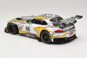 BMW Z4 GT3 #46 M. Palttala / L. Luhr 24 Hours of Spa Winner 2015 Minichamps 1:18 151152346 Fém – 5. kép a 6-ből