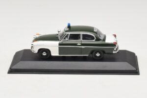 Borgward Isabella Polizei Frankfurt Minichamps 1:43 400096090 Fém