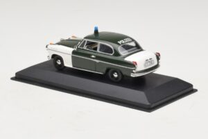 Borgward Isabella Polizei Frankfurt Minichamps 1:43 400096090 Fém – 3. kép a 5-ből