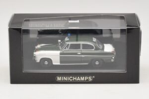 Borgward Isabella Polizei Frankfurt Minichamps 1:43 400096090 Fém – 5. kép a 5-ből
