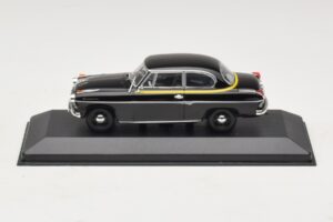 Borgward Isabella Taxi Fekete Minichamps 1:43 400096095 Fém