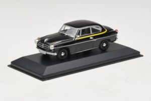 Borgward Isabella Taxi Fekete Minichamps 1:43 400096095 Fém – 2. kép a 5-ből