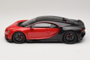 Bugatti Chiron Sport Italian Red & Carbon AUTOart 1:18 70996 Kompozit – 4. kép a 8-ből