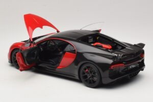 Bugatti Chiron Sport Italian Red & Carbon AUTOart 1:18 70996 Kompozit – 5. kép a 8-ből