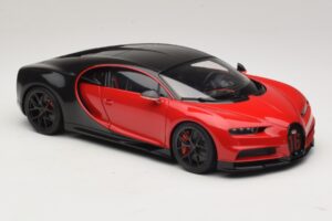 Bugatti Chiron Sport Italian Red & Carbon AUTOart 1:18 70996 Kompozit – 6. kép a 8-ből