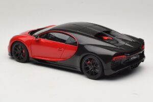 Bugatti Chiron Sport Italian Red & Carbon AUTOart 1:18 70996 Kompozit – 7. kép a 8-ből