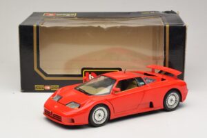 Bugatti EB110 Piros Bburago 1:18 3055-P1 Fém – 8. kép a 8-ből