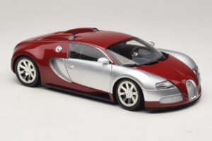 Bugatti Veyron Centenaire Edition Chrome Red Minichamps 1:18 100110851 Fém – 6. kép a 8-ből