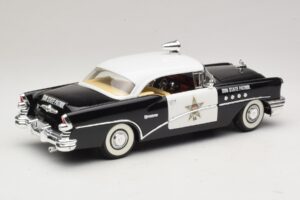 Buick Century Sun State Patrol Mira 1:18 6118 Fém – 3. kép a 8-ből