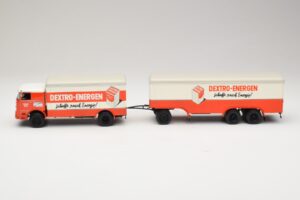 Bussing LU 11/16 Dobozos Utánfutó Dextro Energen Minichamps 1:43 499073940 Fém – 3. kép a 6-ből