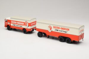 Bussing LU 11/16 Dobozos Utánfutó Dextro Energen Minichamps 1:43 499073940 Fém – 5. kép a 6-ből