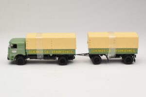 Bussing LU 11/16 Platós Utánfutó Schenker Minichamps 1:43 499073924 Fém – 3. kép a 6-ből