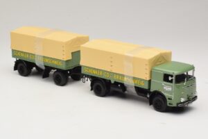 Bussing LU 11/16 Platós Utánfutó Schenker Minichamps 1:43 499073924 Fém – 4. kép a 6-ből