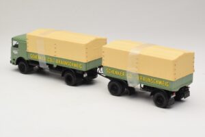 Bussing LU 11/16 Platós Utánfutó Schenker Minichamps 1:43 499073924 Fém – 5. kép a 6-ből