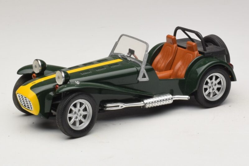 Caterham Super Seven Zöld Anson 1:18 30317-W1 Fém