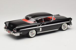Chevrolet Bel Air Impala Coupe Fekete KK-Scale 1:18 KKDC181592 Fém – 2. kép a 6-ből