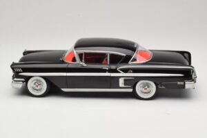 Chevrolet Bel Air Impala Coupe Fekete KK-Scale 1:18 KKDC181592 Fém – 3. kép a 6-ből