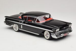 Chevrolet Bel Air Impala Coupe Fekete KK-Scale 1:18 KKDC181592 Fém – 4. kép a 6-ből