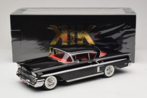 Chevrolet Bel Air Impala Coupe Fekete KK-Scale 1:18 KKDC181592 Fém – 6. kép a 6-ből
