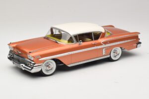 Chevrolet Bel Air Impala Coupe Rézszínű & Krémszínű KK-Scale 1:18 KKDC181591 Fém