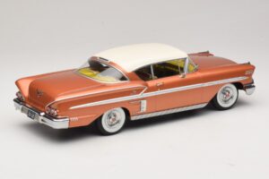 Chevrolet Bel Air Impala Coupe Rézszínű & Krémszínű KK-Scale 1:18 KKDC181591 Fém – 2. kép a 6-ből