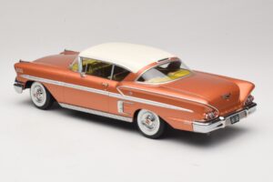 Chevrolet Bel Air Impala Coupe Rézszínű & Krémszínű KK-Scale 1:18 KKDC181591 Fém – 5. kép a 6-ből