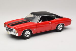 Chevrolet Chevelle SS454 Piros Maisto 1:18 31890-P1 Fém