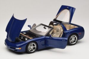 Chevrolet Corvette C5 Commemorative Edition Kék AUTOart 1:18 71157 Fém – 2. kép a 9-ből