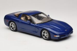 Chevrolet Corvette C5 Commemorative Edition Kék AUTOart 1:18 71157 Fém – 7. kép a 9-ből
