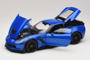 Chevrolet Corvette C7 Z06 Laguna Blue Tintcoat AUTOart 1:18 71265 Kompozit – 2. kép a 8-ből
