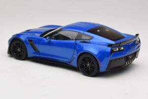 Chevrolet Corvette C7 Z06 Laguna Blue Tintcoat AUTOart 1:18 71265 Kompozit – 7. kép a 8-ből