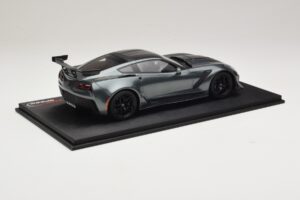 Chevrolet Corvette C7 ZR-1 Shadow Grey Metallic TopSpeed 1:18 TS0148 Gyanta – 2. kép a 6-ből