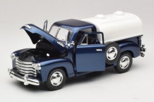 Chevrolet Pickup Kék Mira 1:18 6270 Fém – 2. kép a 8-ből
