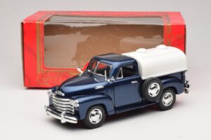 Chevrolet Pickup Kék Mira 1:18 6270 Fém – 8. kép a 8-ből