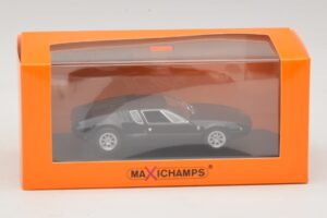 De Tomaso Mangusta Fekete Maxichamps 1:43 940127121 Diecast – 5. kép a 5-ből