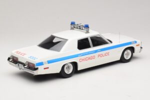 Dodge Monaco Chicago Rendőrség KK-Scale 1:18 KKDC181151 Fém – 2. kép a 6-ből
