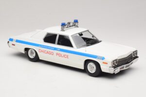 Dodge Monaco Chicago Rendőrség KK-Scale 1:18 KKDC181151 Fém – 4. kép a 6-ből
