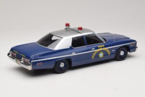 Dodge Monaco Nevada Highway Patrol Kék & Ezüst KK-Scale 1:18 KKDC181155 Fém – 2. kép a 6-ből