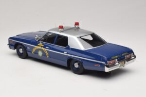 Dodge Monaco Nevada Highway Patrol Kék & Ezüst KK-Scale 1:18 KKDC181155 Fém – 5. kép a 6-ből