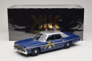 Dodge Monaco Nevada Highway Patrol Kék & Ezüst KK-Scale 1:18 KKDC181155 Fém – 6. kép a 6-ből